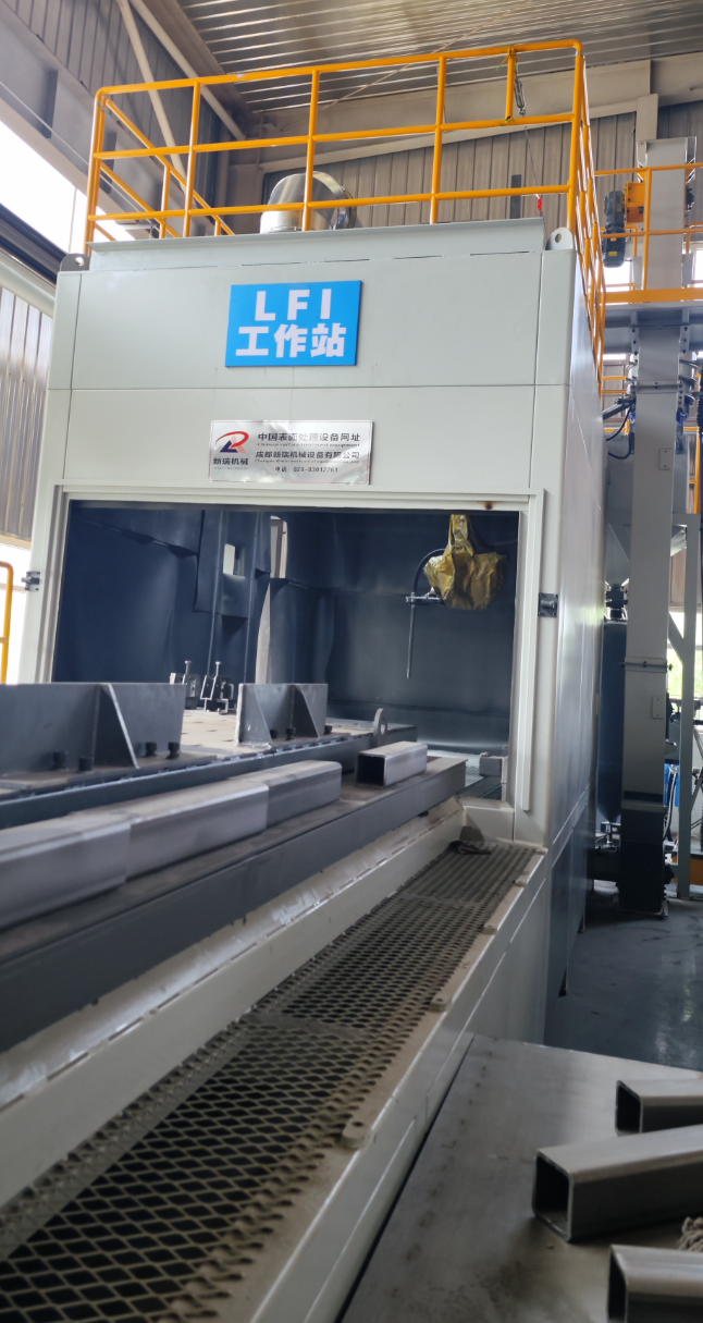 柳州喷砂机在航空航天部件的精密处理