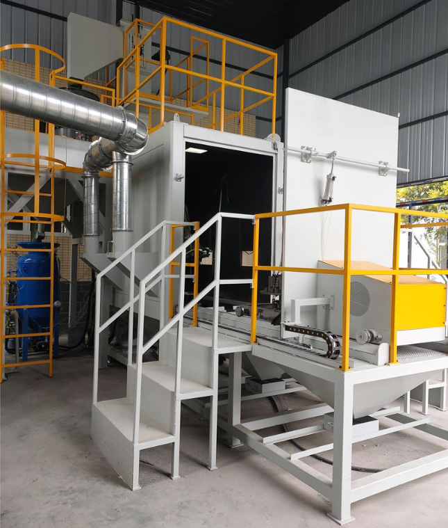 柳州全自动喷砂机 实现无人化高效生产